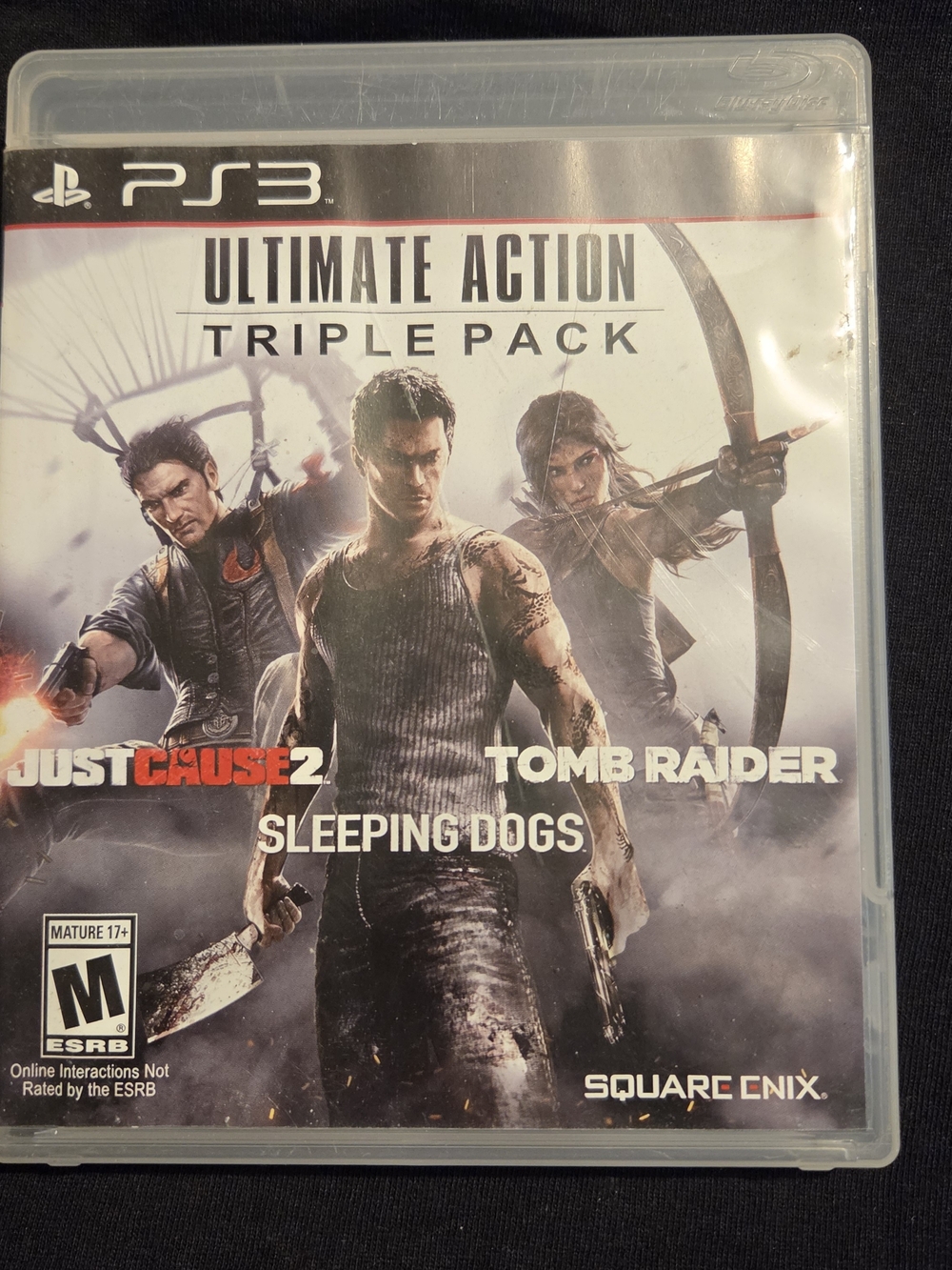 Ultimate Action Triple Pack (PS3) - Black/Gray